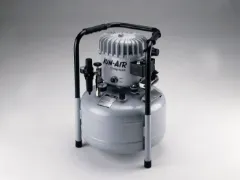 Jun-Air oljesmurte kompressorer montert på tank, bilde 3 av 7