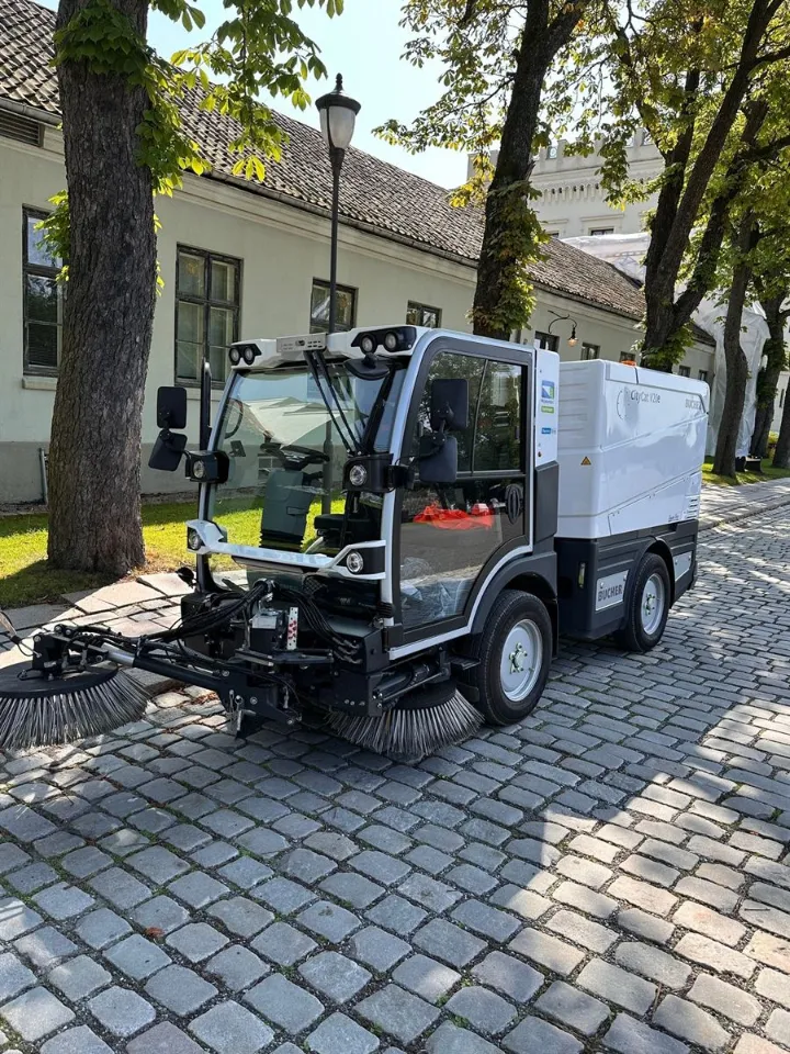 Ny Bucher CityCat V20e 80 kW elektrisk feiebil fra 2026