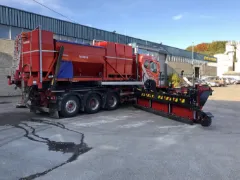 Rød Falköping CLC kombispreder med snøplog